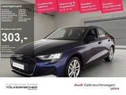 Blau Gebraucht 2024 Audi A3 Advanced Limousine | 31.639 € (Fairer Preis)