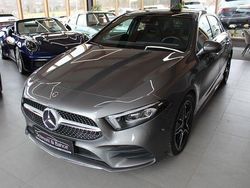 Mountaingrau met. Gebraucht 2021 Mercedes A200 AMG line Limousine | 28.490 € (Fairer Preis)