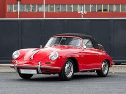 Rot Gebraucht 1964 Porsche 356 Cabrio | 91.900 €