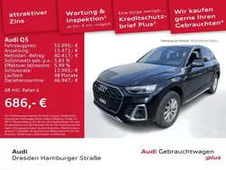 Mythosschwarz metallic Gebraucht 2023 Audi Q5 S-Line SUV | 53.890 € (Teuer)