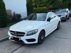Weiß Gebraucht 2017 Mercedes C300 AMG line Coupé | 26.499 € (Teuer)