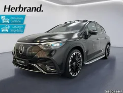 Metalliclack obsidianschwarz Gebraucht 2023 Mercedes EQE500 Night SUV | 64.990 € (Guter Preis)