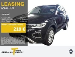 Schwarz Gebraucht 2024 VW T-Roc Life SUV | 26.490 € (Guter Preis)