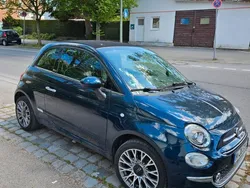 Blau Gebraucht 2016 Fiat 500C Lounge Cabrio | 9.500 € (Fairer Preis)