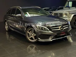 Grau Gebraucht 2016 Mercedes C180 AMG Kombi | 21.799 € (Etwas zu teuer)