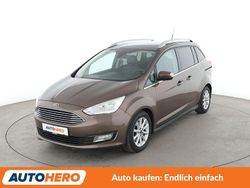 Braun Gebraucht 2015 Ford Grand C-Max Titanium Van / Kleinbus | 10.270 € (Fairer Preis)