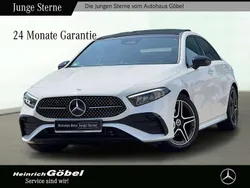 Unilack polarweiß Gebraucht 2024 Mercedes A200 AMG Limousine | 36.900 € (Teuer)