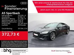 Schwarz Gebraucht 2022 Audi A5 Sportback S-Line Limousine | 33.930 € (Fairer Preis)