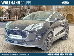 Obsidianschwarz metallic Gebraucht 2021 Ford Puma Gen-E Titanium Limousine | 19.990 € (Fairer Preis)