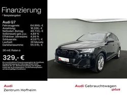 Schwarz Gebraucht 2023 Audi Q7 S-Line SUV | 65.999 € (Fairer Preis)
