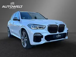 Mineralweiss metallic Gebraucht 2020 BMW X5 Performance SUV | 46.980 € (Teuer)