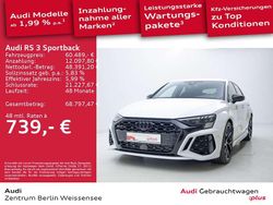 Gletscherweiß metallic Gebraucht 2024 Audi RS3 Kleinwagen | 60.489 € (Fairer Preis)