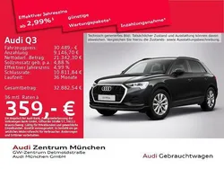 Mythosschwarz metallic Gebraucht 2022 Audi Q3 S-Line SUV | 30.489 € (Guter Preis)