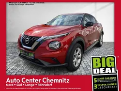 Fuji sunset red Gebraucht 2021 Nissan Juke N-Connecta SUV | 16.949 € (Fairer Preis)