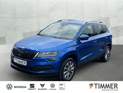 Raceblau metallic Gebraucht 2021 Skoda Karoq Clever SUV | 22.690 € (Guter Preis)