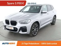 Glaciersilber Gebraucht 2021 BMW X3 M Sport SUV | 34.440 € (Guter Preis)