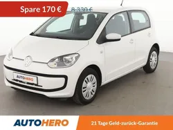 Weiß Gebraucht 2016 VW up! move up! Kleinwagen | 7.790 € (Fairer Preis)
