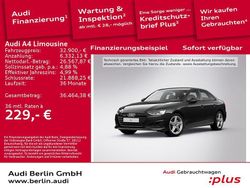 Mythosschwarz metallic Gebraucht 2023 Audi A4 Advanced Plus Limousine | 32.900 € (Fairer Preis)