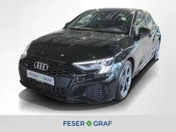 Mythosschwarz metallic Gebraucht 2023 Audi A3 S-Line Limousine | 31.770 € (Teuer)
