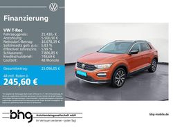 Orange Gebraucht 2019 VW T-Roc Style SUV | 21.430 € (Fairer Preis)