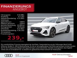 Gletscherweiß metallic Gebraucht 2021 Audi e-tron Sportback S-Line SUV | 33.980 € (Superpreis)