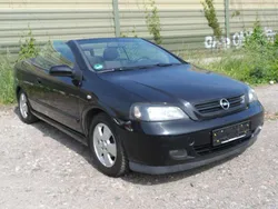 Schwarz Gebraucht 2004 Opel Astra Cabriolet Cabrio | 1.850 € (Guter Preis)