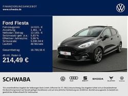 Schwarz Gebraucht 2021 Ford Fiesta ST-Line Kleinwagen | 13.610 € (Superpreis)