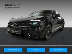 Schwarz Gebraucht 2024 Mercedes CLE200 AMG Coupé | 53.449 € (Fairer Preis)