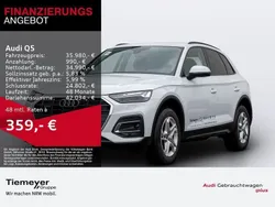 Gletscherweiß metallic Gebraucht 2023 Audi Q5 Ambiente SUV | 35.980 €