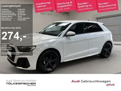 Gletscherweiß metallic Gebraucht 2024 Audi A1 Sportback S-Line Kleinwagen | 28.178 € (Etwas zu teuer)