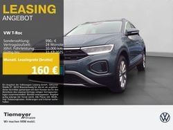 Blau Gebraucht 2024 VW T-Roc Life SUV | 21.350 € (Guter Preis)