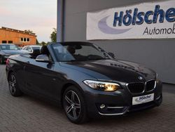 Mineralgrau Gebraucht 2016 BMW 218 Sport Line Cabrio | 17.990 € (Fairer Preis)