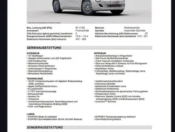 Weiß Neu 2025 Fiat 500e Kleinwagen | 29.500 €