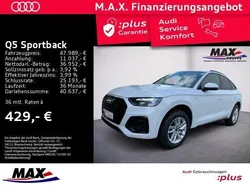 Gletscherweiß metallic Gebraucht 2024 Audi Q5 Sportback Ambiente SUV | 47.989 € (Guter Preis)