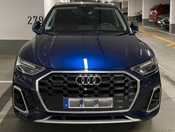 Blau Gebraucht 2021 Audi Q5 S-Line SUV | 38.500 € (Etwas zu teuer)