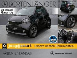 Schwarz Gebraucht 2023 Smart ForTwo Electric Drive Exclusive Kleinwagen | 16.296 € (Fairer Preis)