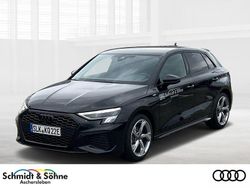 Mythosschwarz metallic Gebraucht 2024 Audi A3 Sportback e-tron S-Line Kleinwagen | 37.920 €
