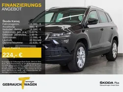 Schwarz Gebraucht 2021 Skoda Karoq Drive SUV | 19.980 € (Superpreis)