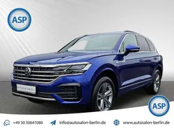 Lapiz blue metallic Gebraucht 2021 VW Touareg R-line SUV | 37.850 € (Guter Preis)