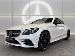 Weiss Gebraucht 2021 Mercedes C300 AMG Cabrio | 35.990 € (Fairer Preis)