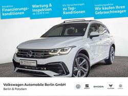 Pure white Gebraucht 2021 VW Tiguan R-line SUV | 30.333 € (Guter Preis)