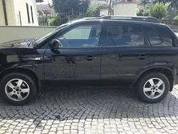 Schwarz metallic Gebraucht 2008 Hyundai Tucson SUV | 7.500 €