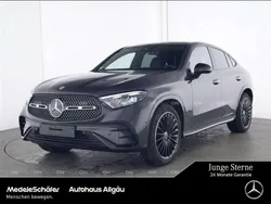 Lack graphitgrau Gebraucht 2024 Mercedes GLC300 Premium Plus Coupé | 71.770 € (Teuer)