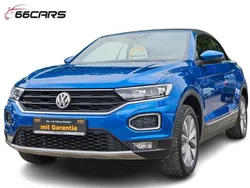 Blau Gebraucht 2020 VW T-Roc Cabriolet Style Cabrio | 21.980 € (Fairer Preis)