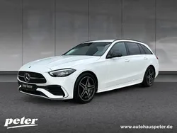 Weiß Gebraucht 2024 Mercedes C200 AMG Limousine | 39.610 € (Etwas zu teuer)