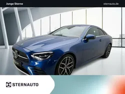 Lack spektralblau Gebraucht 2022 Mercedes E200 AMG line Coupé | 43.980 € (Fairer Preis)