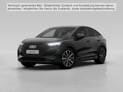 Schwarz (metallic) Gebraucht 2022 Audi Q4 Sportback e-tron Advanced SUV | 29.400 € (Etwas zu teuer)