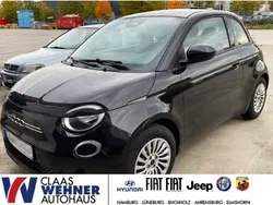 Onyx schwarz) (schwarz Gebraucht 2021 Fiat 500e Action Kleinwagen | 13.930 € (Etwas zu teuer)