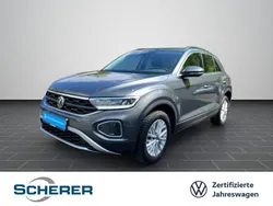 Grau (indiumgrau metallic) Gebraucht 2023 VW T-Roc Pro SUV | 23.790 € (Superpreis)
