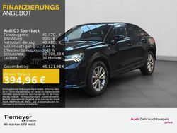 Schwarz Gebraucht 2025 Audi Q3 Sportback S-Line SUV | 41.470 € (Fairer Preis)
